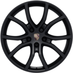 21-inch Cayenne Exclusive Design wheels in Black (silk gloss)