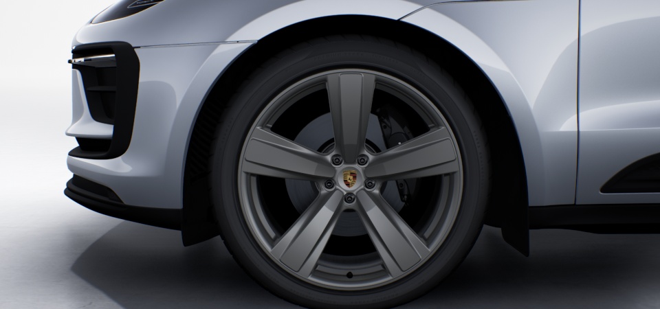 21-inch Exclusive Design Sport wheels painted in Vesuvius Grey