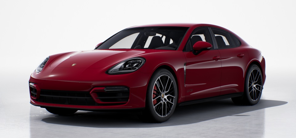 21-inch Panamera Exclusive Design sport wheels painted in Black (high-gloss)