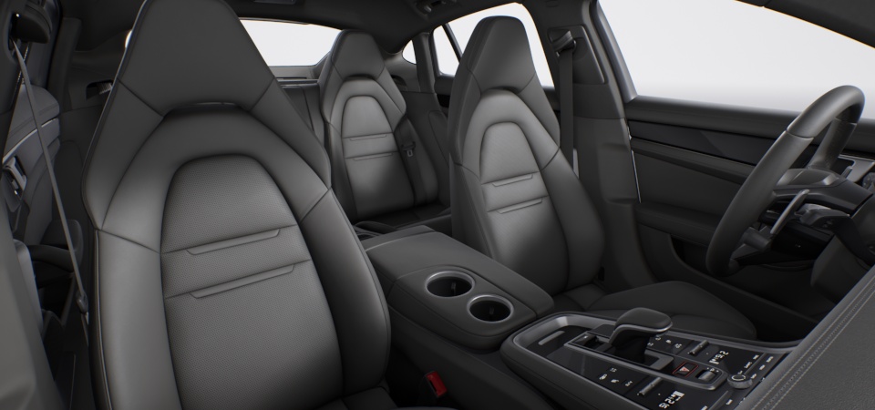 Leather interior in Agate Grey, smooth-finish leather