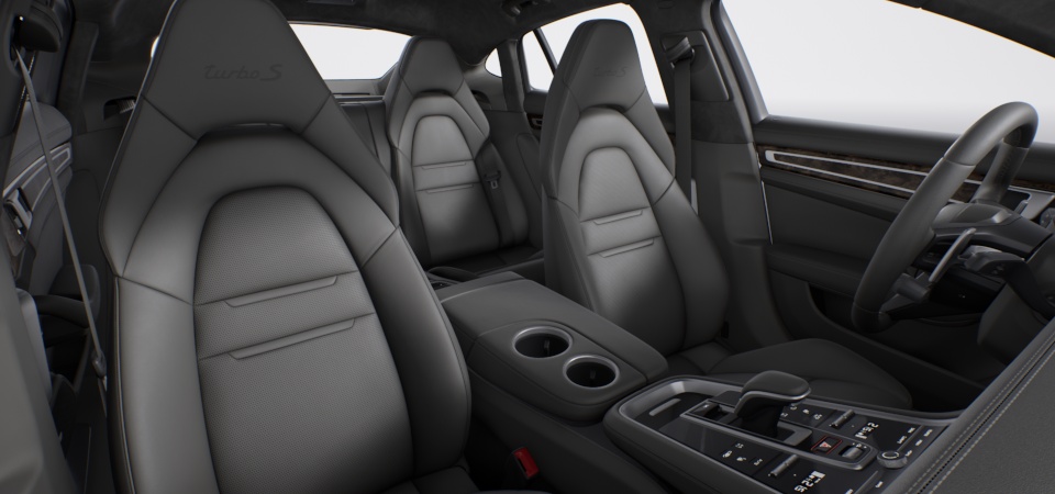 Leather interior in Agate Grey, smooth-finish leather