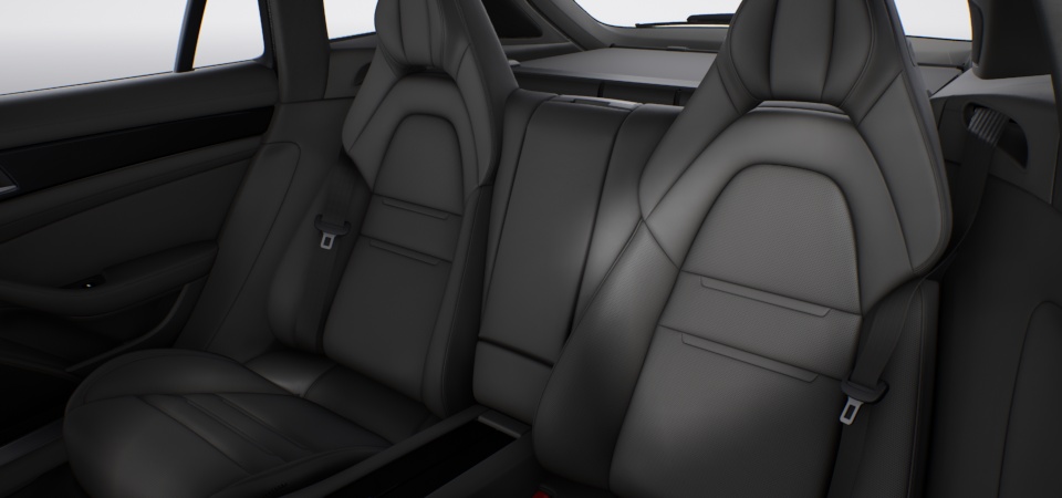 Massage function (front) including seat ventilation (front and rear)