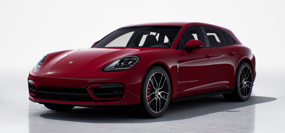 21-inch Panamera Exclusive Design sport wheels painted in Black (high-gloss)