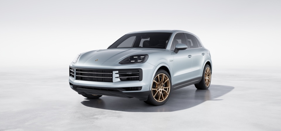 21-inch Cayenne Exclusive Design wheels in Neodyme