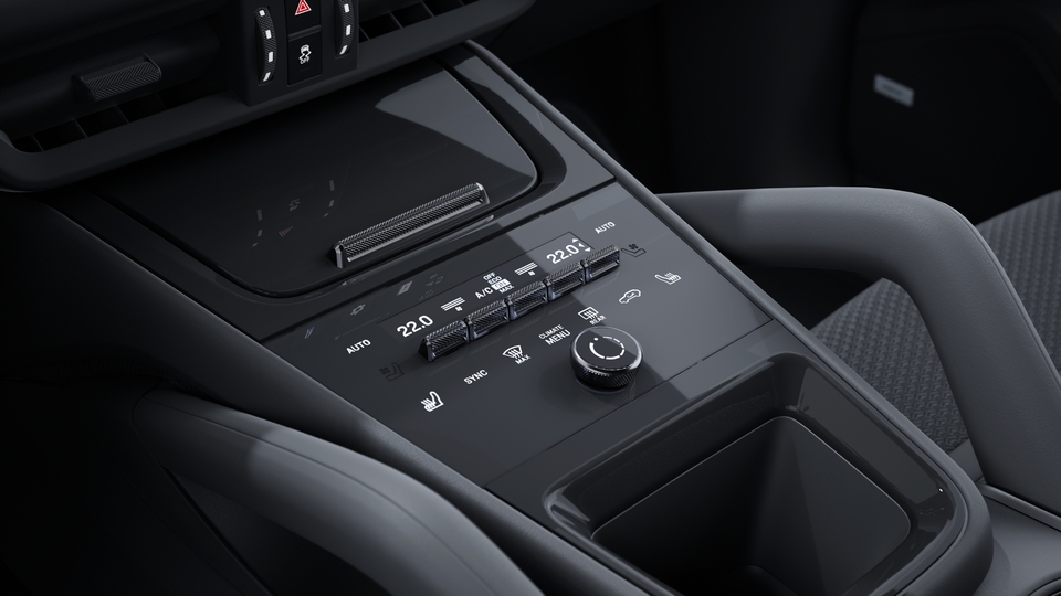 Two-zone automatic climate control