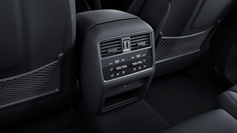 Four-zone automatic climate control