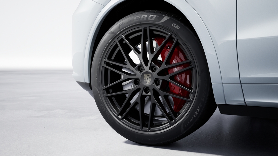 21-inch RS Spyder Design wheels painted in Black (silk gloss)