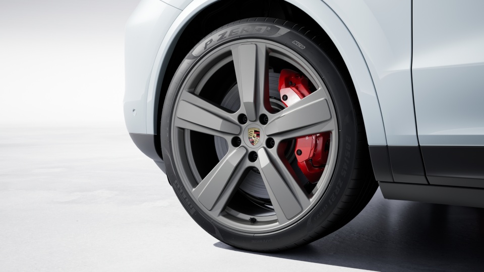 22-inch Exclusive Design Sport wheels painted in Vesuvius Grey