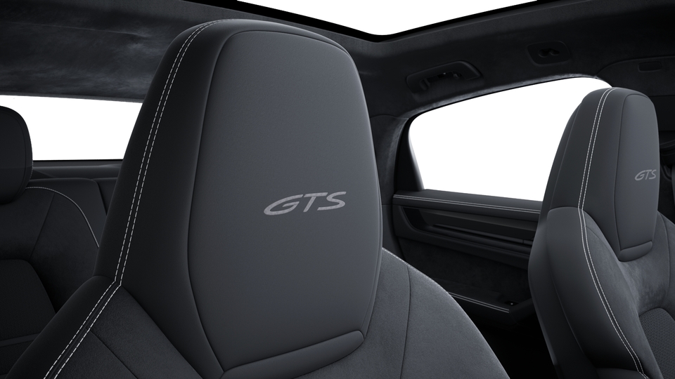 GTS interior package in Slate Grey Neo