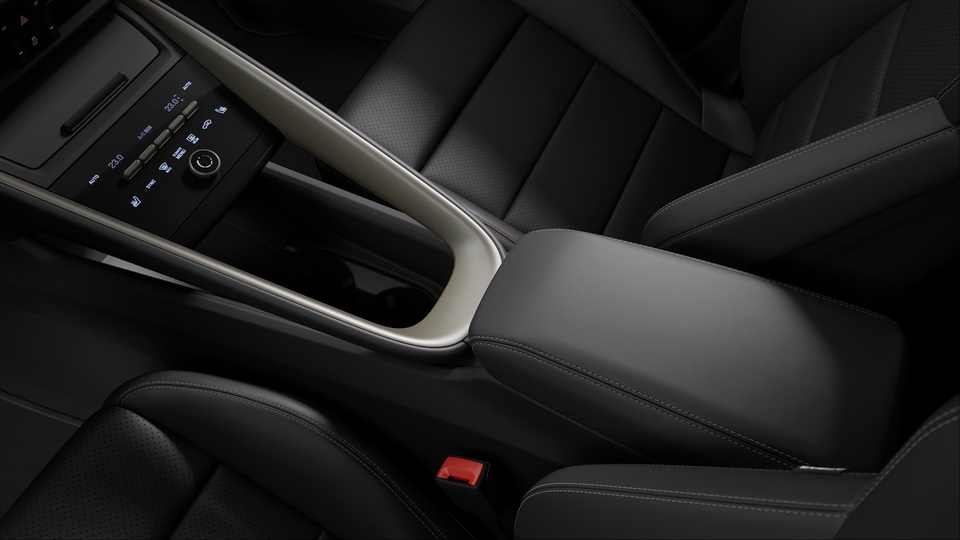 Extended leather package in Black with interior package Turbonite