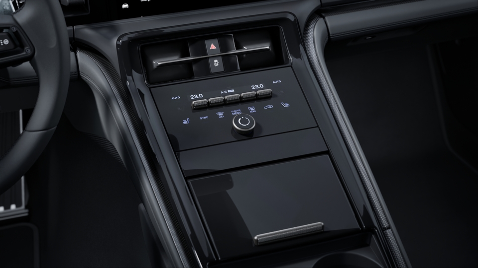 Four-zone automatic climate control